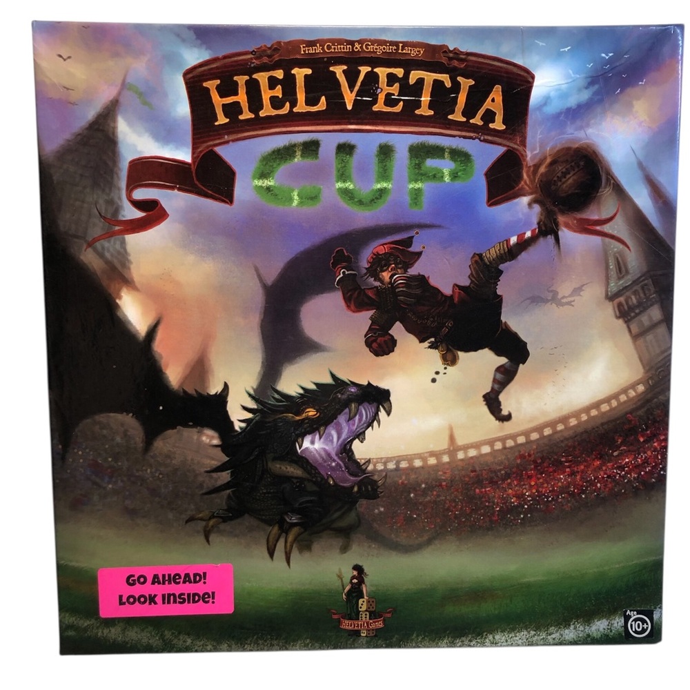 Helvetia Cup - Board Game by Helvetia Games Complete Instructions In 4 Language